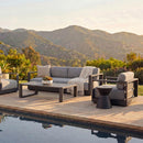 Hospitality furniture - Aluminum Framed Outdoor Lounge Armchair - www.oroatrade.com