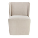 Hospitality furniture - Upholstered Wheel Dining Chair - www.oroatrade.com