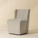 Hospitality furniture - Upholstered Wheel Dining Chair - www.oroatrade.com