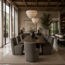 Hospitality furniture - Upholstered Wheel Dining Chair - www.oroatrade.com
