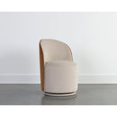 Hospitality furniture - Fabric Swivel Dining Chair - www.oroatrade.com