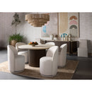 Hospitality furniture - Fabric Swivel Dining Chair - www.oroatrade.com