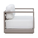 Hospitality furniture - Aluminum Framed Outdoor Lounge Armchair - www.oroatrade.com