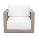 Hospitality furniture - Aluminum Framed Outdoor Lounge Armchair - www.oroatrade.com