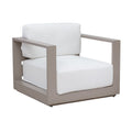 Hospitality furniture - Aluminum Framed Outdoor Lounge Armchair - www.oroatrade.com