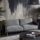 Hospitality furniture - Black Leather Framed Sofa - www.oroatrade.com