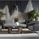 Hospitality furniture - Black Leather Framed Sofa - www.oroatrade.com