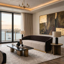 Gray Backrest Sofa | Splendido Sheva