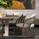Gray Polyrod Indoor/Outdoor Dining Chair | Splendido Toulon