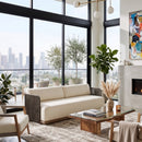 Gray Polyrod Indoor/Outdoor Sofa | Splendido Ravenna
