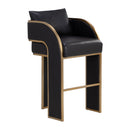Hospitality furniture - 3-Legged Leather Bar Stool - www.oroatrade.com