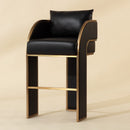 Hospitality furniture - 3-Legged Leather Bar Stool - www.oroatrade.com