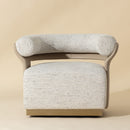 Hospitality furniture - Curved-Back Swivel Lounge Chair - www.oroatrade.com