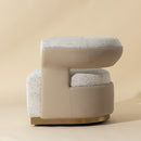 Hospitality furniture - Curved-Back Swivel Lounge Chair - www.oroatrade.com