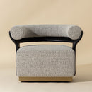 Hospitality furniture - Curved-Back Swivel Lounge Chair - www.oroatrade.com
