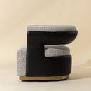 Hospitality furniture - Curved-Back Swivel Lounge Chair - www.oroatrade.com