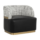 Hospitality furniture - Leather Seat Swivel Lounge Chair - www.oroatrade.com