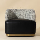 Hospitality furniture - Leather Seat Swivel Lounge Chair - www.oroatrade.com