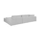 Hospitality furniture - White Left Sofa Chaise - www.oroatrade.com