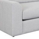 Hospitality furniture - White Left Sofa Chaise - www.oroatrade.com