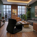 Hospitality furniture - Contemporary Fabric Lounge Chair - www.oroatrade.com