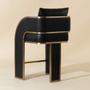 Hospitality furniture - 3-Legged Leather Counter Stool - www.oroatrade.com