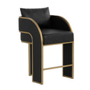 Hospitality furniture - 3-Legged Leather Counter Stool - www.oroatrade.com