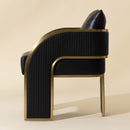 Hospitality furniture - 3-Legged Leather Dining Chair - www.oroatrade.com