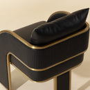 Hospitality furniture - 3-Legged Leather Dining Chair - www.oroatrade.com