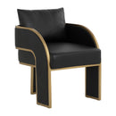 Hospitality furniture - 3-Legged Leather Dining Chair - www.oroatrade.com