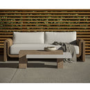 Hospitality furniture - Twisted Wicker Outdoor Sofa - www.oroatrade.com