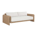 Hospitality furniture - Twisted Wicker Outdoor Sofa - www.oroatrade.com