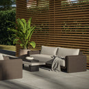 Hospitality furniture - Twisted Wicker Outdoor Sofa - www.oroatrade.com