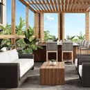 Hospitality furniture - Twisted Wicker Outdoor Sofa - www.oroatrade.com