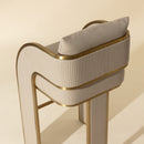 Hospitality furniture - 3-Legged Leather Bar Stool - www.oroatrade.com