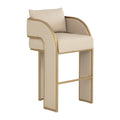 Hospitality furniture - 3-Legged Leather Bar Stool - www.oroatrade.com