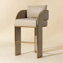 Hospitality furniture - 3-Legged Leather Bar Stool - www.oroatrade.com