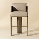Hospitality furniture - 3-Legged Leather Bar Stool - www.oroatrade.com