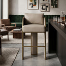 Hospitality furniture - 3-Legged Leather Bar Stool - www.oroatrade.com