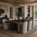 Hospitality furniture - Fabric Swivel Dining Chair - www.oroatrade.com
