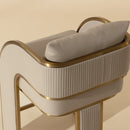 Hospitality furniture - 3-Legged Leather Counter Stool - www.oroatrade.com