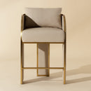 Hospitality furniture - 3-Legged Leather Counter Stool - www.oroatrade.com