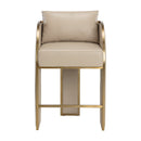 Hospitality furniture - 3-Legged Leather Counter Stool - www.oroatrade.com