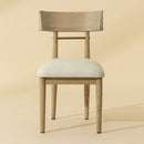 Hospitality furniture - Light Oak Dining Chairs (2) - www.oroatrade.com