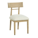 Hospitality furniture - Light Oak Dining Chairs (2) - www.oroatrade.com