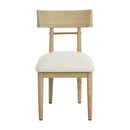 Hospitality furniture - Light Oak Dining Chairs (2) - www.oroatrade.com