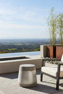 Silver Indoor/Outdoor End Table | Splendido Aries | Oroa.com