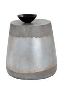 Silver Indoor/Outdoor End Table | Splendido Aries | Oroa.com