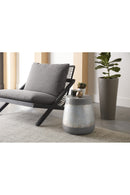 Silver Indoor/Outdoor End Table | Splendido Aries | Oroa.com