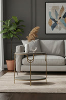 Oval Gray Concrete Side Table | Splendido Arya | Oroa.com